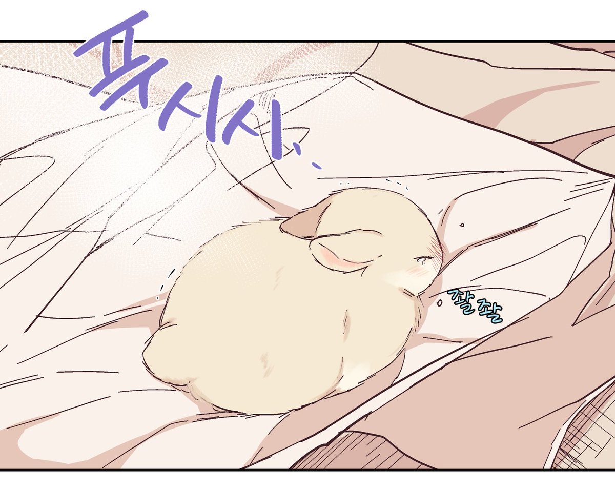 🐯연애제한구역 특별외전 1화🐰 
새로 컬러작업하여 파일 교체해두었어요🥰 2년전 이맘때 깜짝외전으로 그려올렸던 기억이 나네요! 무료회차이니 가볍게 봐주세요💖

🥕view.ridibooks.com/books/39640000…