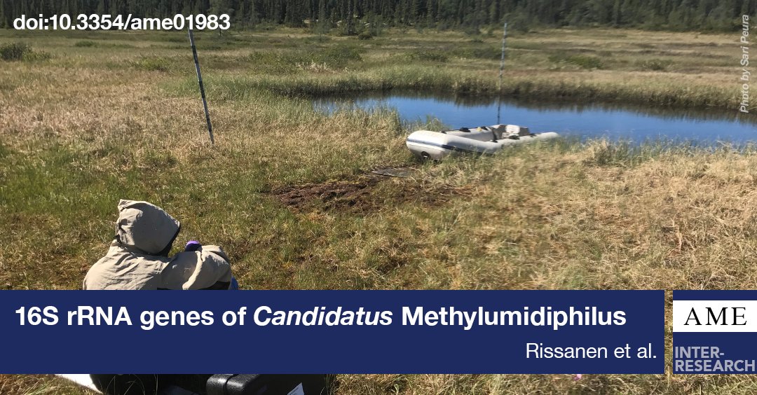 Aquatic Microbial Ecology (AME) tweet media