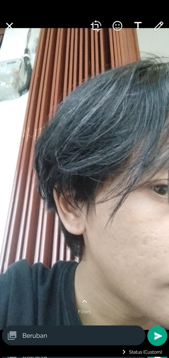 Memilih tua dengan tidak berkumis dan tidak berjenggot, tapi beruban