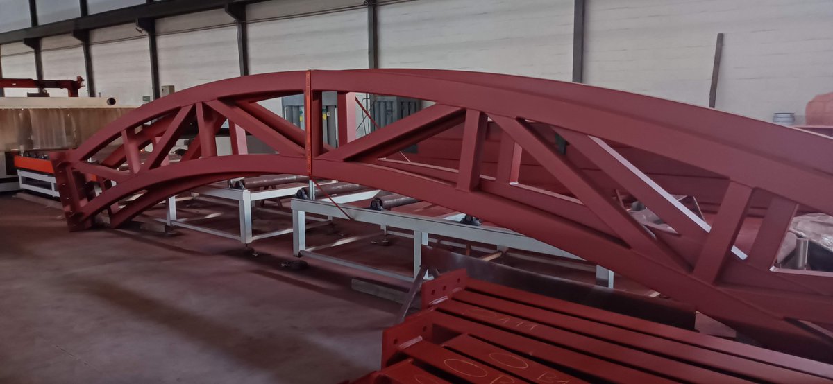 AngleRingCo's tweet image. Here's a few more photos from our export department showing the production and installation of our bends that form part of the roof structure at the #Cyprus #Planetarium.

To infinity and beyond 🚀

#ColdBending  #SectionBending  #Export  #MetalBending  #ToInfinityAndBeyond