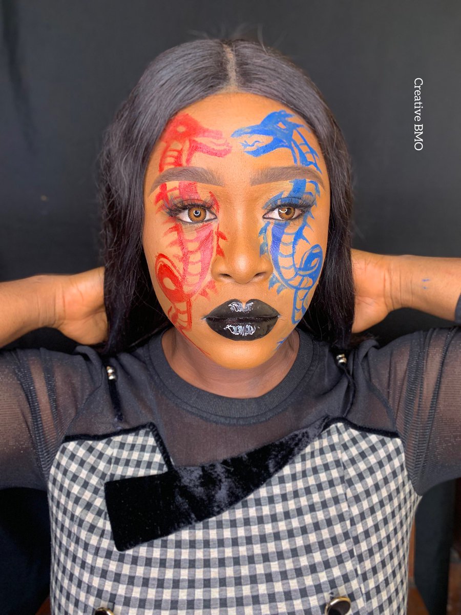 oby_kinika's tweet image. YAY 😁😁, I am excited to show y’all these beautiful Dragons 🐉 I drew on myself☺️.

#SecureTheTribe #ZeroCompetition #