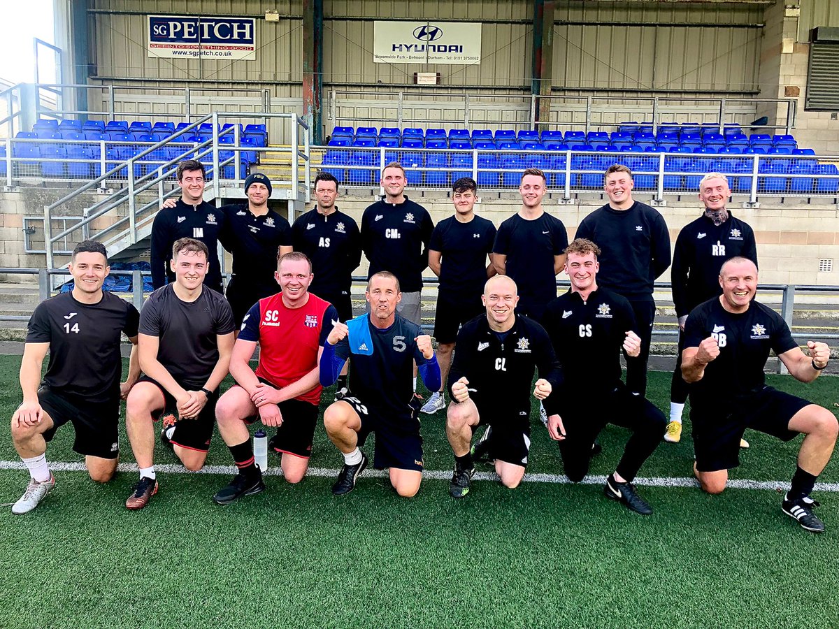 CDDFRS's tweet photo. Please join us 😁 in wishing good luck 🍀 to the services football team 👩‍🚒⚽️ who are playing against Greater Manchester Fire And Rescue Service today as part of the British Cup quarter final⚽🏆🚒 Good luck team! #CDDFRS #BringItHome https://t.co/vWieE9fHJu