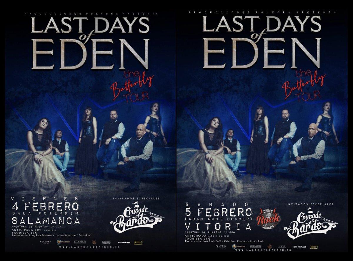 LastDaysofEden's tweet image. Nos vemos! Junto a nuestros amigos de @CrusadeofBards . No os lo pedáis!