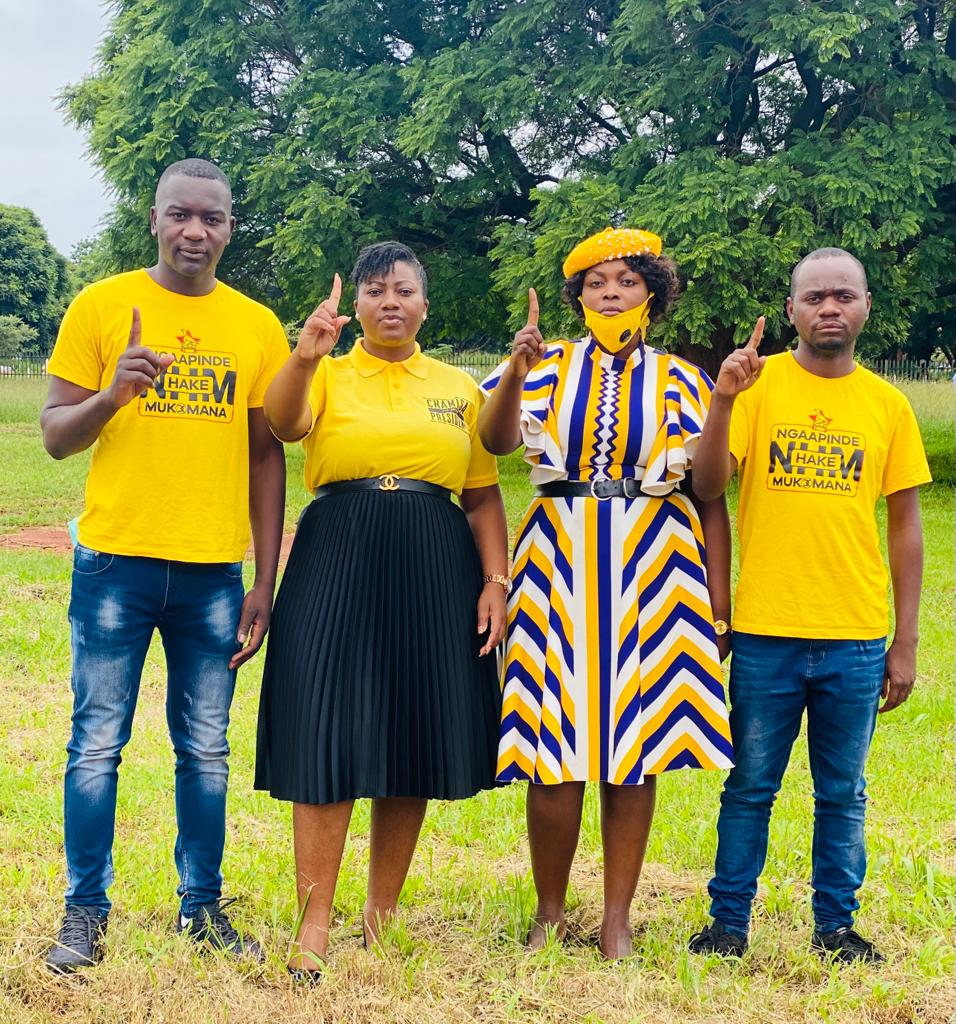 HYellow Citizens 💛👆👆👆 The democratic & popular revolution needs a convinced people,not a conquered people,not a people simply enduring their fate. #YellowFriday #CCC #NHM #PeoplePower #ZanuPfMustGo #RegisterToVote #RegisterToVoteZW #NgaapindeHakeMukomana