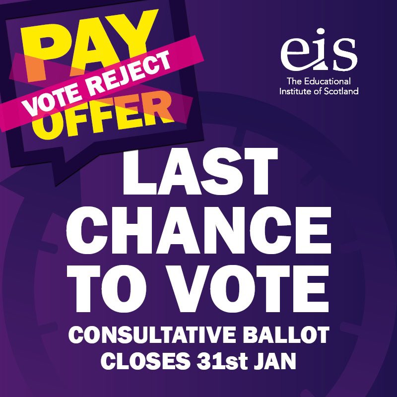 EISEastRen's tweet photo. Ballot closes Monday members @EISEastRen !
Please make sure you vote to REJECT this weekend!
@EISUnion https://t.co/E4Y5sqs4bL