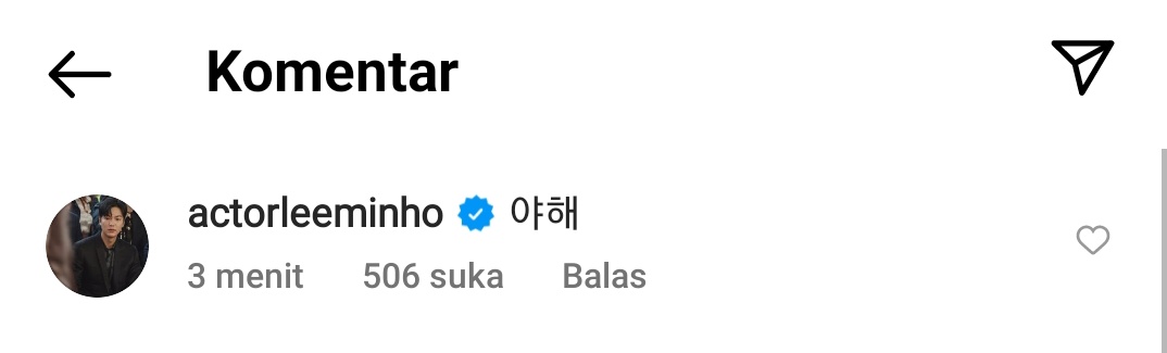 Retnorah_'s tweet photo. Imino si kang komen check🧏‍♀️ padahal ga follow pun, tapi gercap loh komennya💅 https://t.co/f02fvT8yhN