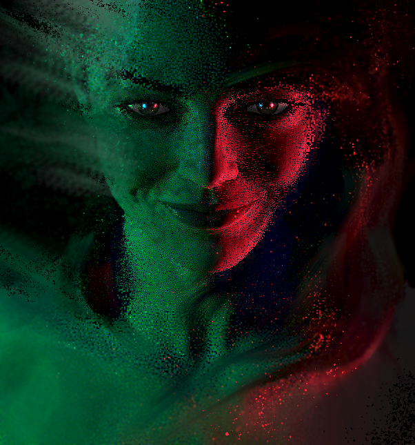 📽️who said the render went wrong?📽
Modeled by artist Satoshi Takazawa. I did the lookdev, lighting and compo.
I mixed CG technique with digital painting, based on a previous render of the project. 
#3dart #cgi #digitalart #artwork #Lighting #pixelartwork
artstation.com/artwork/4X6NJ2