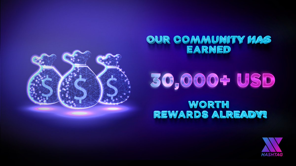 xhashtagio's tweet photo. 🥁Our community at @xhashtagio has earned $30K+ worth rewards since our launch!
 
Join our social channels to not miss the chance of earning more rewards.🎁
➡️ https://t.co/zNOKz6q9Bw
 
$XTAG Holders get many exclusive benefits, Here’s how you can buy ->  https://t.co/zOCvcrXg3v https://t.co/4LJ5PTNO0r