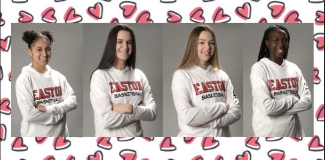 🌟SENIOR NIGHT🌟 Come support and celebrate our five fabulous seniors!! Kierra Smith, Makenna Zimmerman, Avery McPeek, Sara Tamoun and Christian Roach!!! 
🎉 ceremony honoring our girls will being at 6:30!  
❤️🐾🏀
<a href="/GoRedRovers/">Easton Athletics</a> 
<a href="/RoverNation_/">Rover Nation</a>