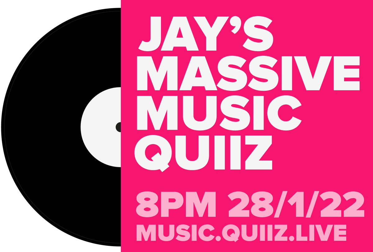We're back <a href="/JayRoche_tweets/">Jay Roche</a> Massive Music Quiiz - TONIGHT - Friday 28th - 8PM

Some new day and time, new rounds, new features  - but the same old host!

Play against your friends and family for bragging rights and big prizes from <a href="/Dorothy_UK/">Dorothy</a> 

You mad for it?