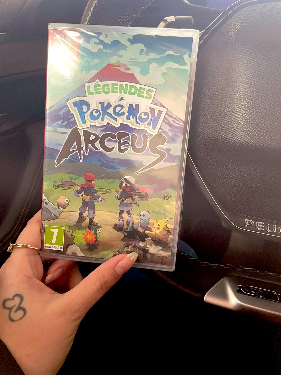 Minki_ACNH's tweet photo. Let’s goooooo 😍❤️ #PokemonLegendsArceus https://t.co/RgaoJj6tDg