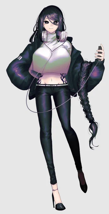 #フォロワーの渾身の黒髪キャラ拝ませて くろかみたち 