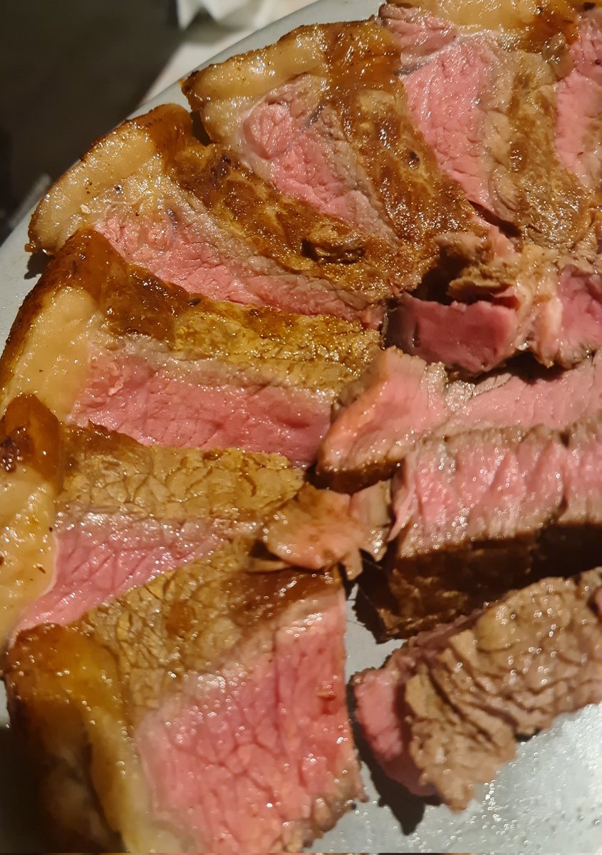 Ridiculously good T-Bone steak from <a href="/DunwoodFarm/">Dunwood</a>