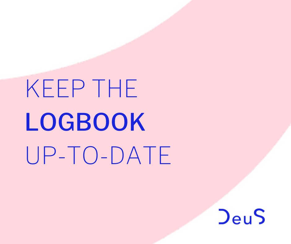 It's the DeuS Living Lab recipe!
Now that you have your logbook, make sure it's up to date and that everyone has the same level of information.
