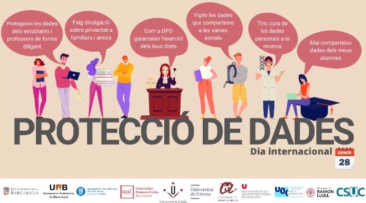 Avui és el Dia Internacional de la Protecció de Dades i a la #UPFBarcelona ens hi adherim
Consulta la web 👉 upf.edu/web/proteccio-… 
 #DiaProteccióDades