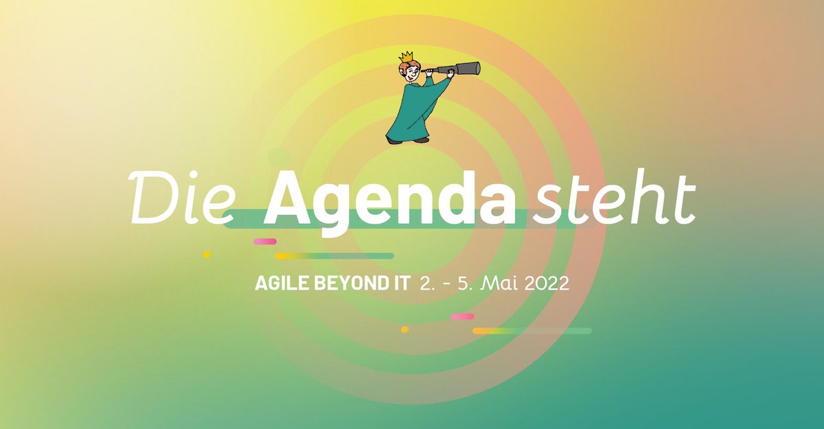 Die Agenda der @agile_beyond_it steht! Seht euch gleich das Programm an 👉 ow.ly/efqk50HGcV7

Wir freuen uns z. B. auf Dragan Miletkovic, der eine von drei Keynotes hält. Sein Thema ist die Transformation der <a href="/sparkasse/">Sparkasse</a> zu einer Netzwerkorganisation (NWO). 

#ABIT22 #agile