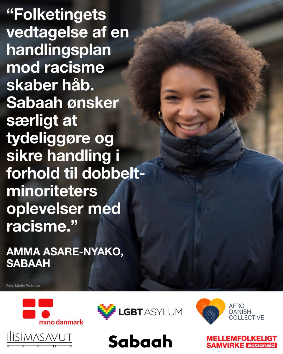 ActionAidDK's tweet photo. 🖤🤎❤️🧡💛💚💙💜 Det gør den nemlig! Vi står sammen med @sabaahdk i kampen mod racisme - også når den rammer en minoritet i minoriteten! Regeringens handlingsplan SKAL have dobbeltminoriteter med! 🖤🤎❤️🧡💛💚💙💜
#dkpol #handlingsplan #racisme #saynotoracism #nejtilracisme https://t.co/TTDzbwmsLK