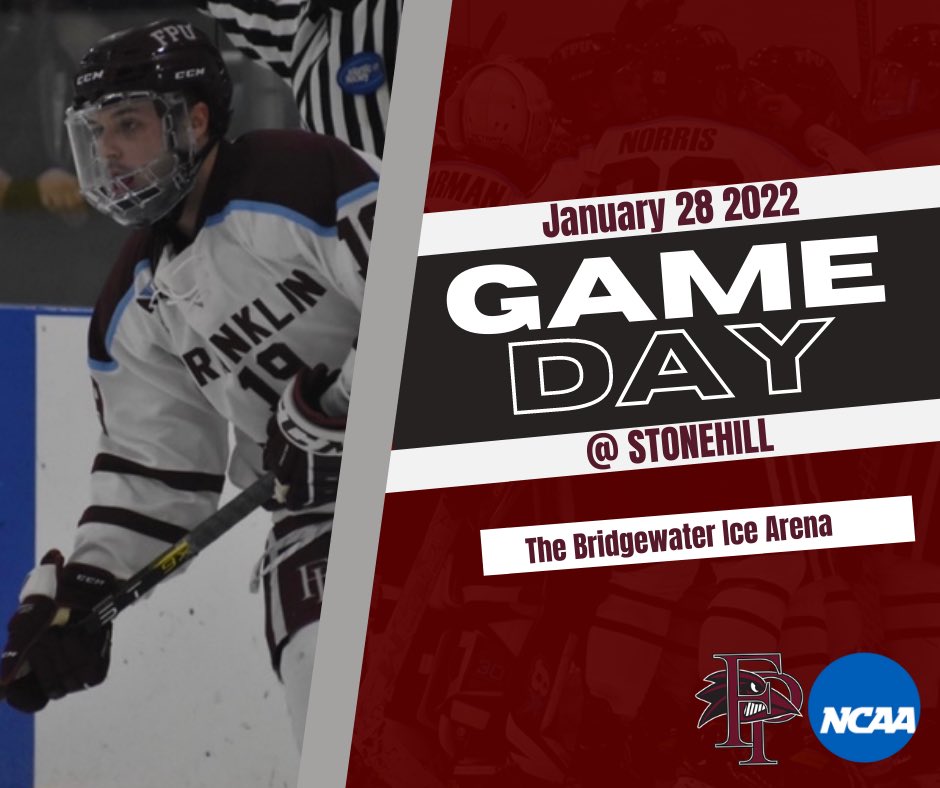 🏒GAMEDAY🏒

📍Bridgewater Ice Arena

🆚 @StonehillHockey 

#RavenNation