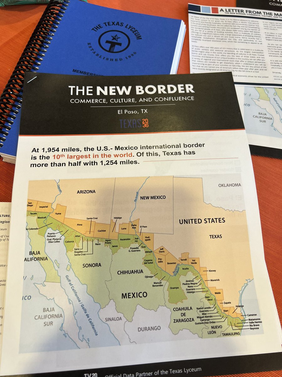 El Paso, Juarez and Las Cruces make up the Texas Borderplex - the largest bilingual, binational workforce in the Western Hemisphere. 
Thank you <a href="/Texas2036/">Texas 2036</a> for your contribution to our discussion!