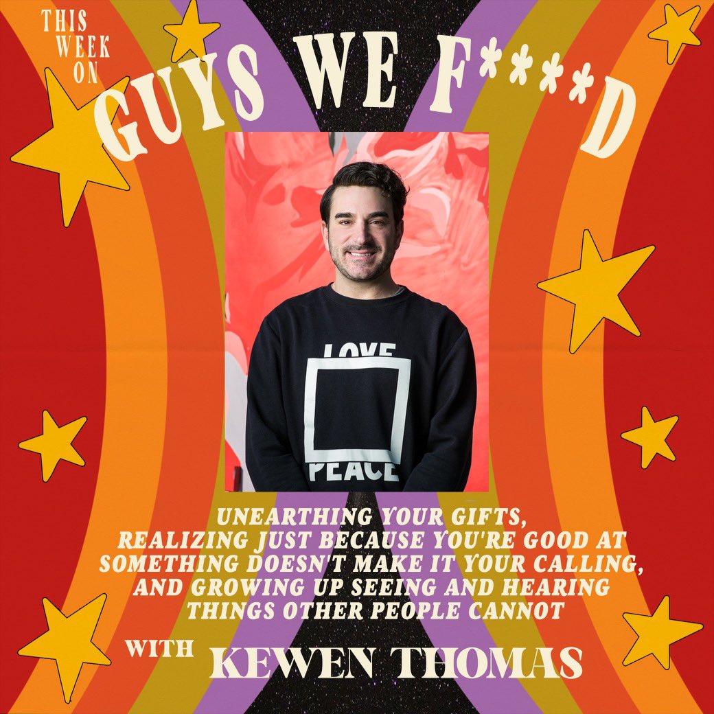 Today’s <a href="/hearluminary/">Luminary</a> ep of <a href="/GuysWeFcked/">Guys We Fcked Podcast</a> features Clairvoyant Kewen Thomas (<a href="/Thomasdale5/">Thomas Dale</a>)! Subscribers can listen now ad-free!

And remember today the #MattPavich ep drops WIDE RELEASE everywhere you listen to podcasts! podcasts.apple.com/us/podcast/guy…