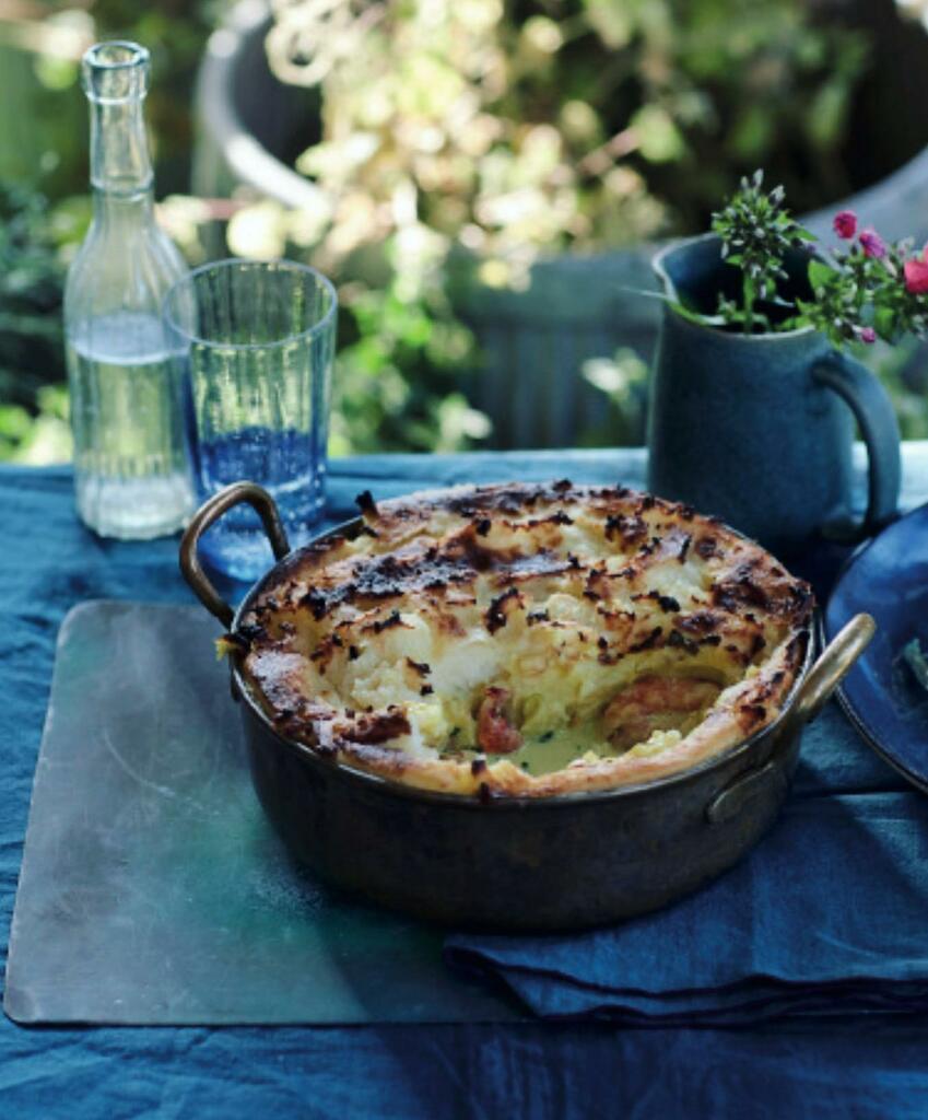 Back on the menu - our signature Saffron fish pie 🥧 

Dreamy, creamy, gently spiced &amp; saffron flecked, packed full of fish &amp; prawns with a thick layer of mash to warm you down to your chilly bones. 

Pull up a chair… instagr.am/p/CZR1gFSoZLQ/