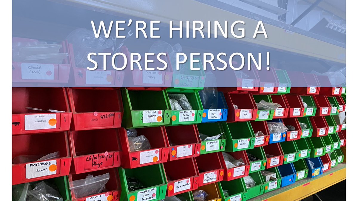 An excellent opportunity has arisen to join our warehouse team as a Stores Person! Vehicle parts experience preferred but not essential. Apply via our Vacancies page today: martinwilliamshull.co.uk/vacancies/
#Hiring #Recruitment #Jobs #StoresPerson #MartinWilliamsHull