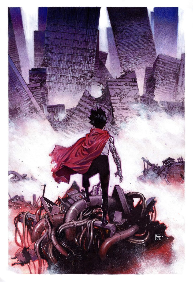 dike_ruan's tweet image. Tetsuo on the Sea of Fog
Inspired by Caspar David Friedrich
#akira #tetsuo #otomi