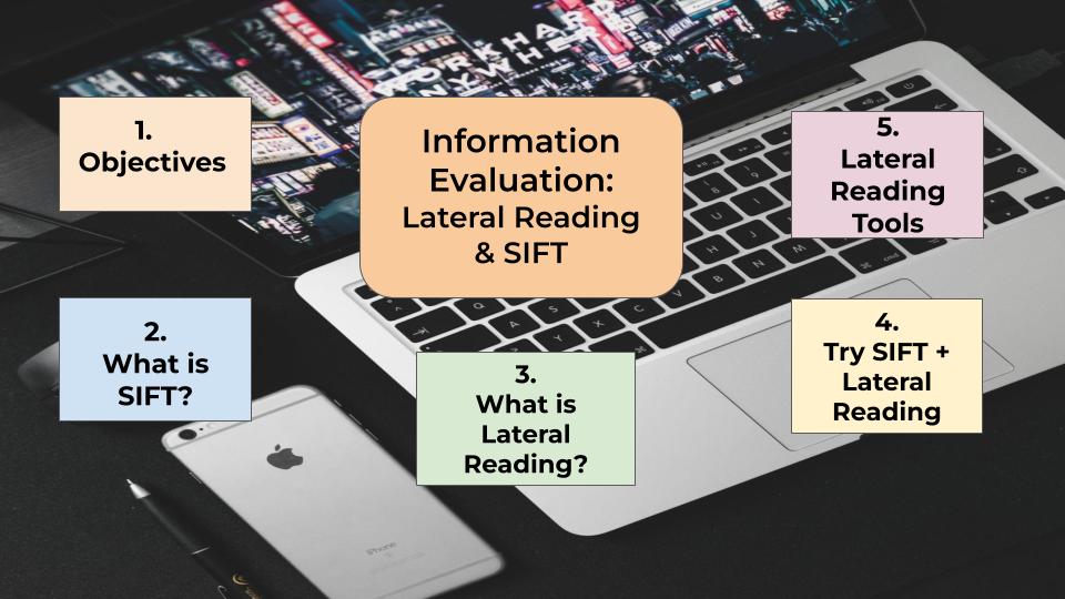 Wrapping up #NewsLiteracyWeek with a full day of #medialiteracy lessons! SIFT + #lateralreading are strategies Ss and ALL of us can use to investigate source reliability!  <a href="/leeneisd/">LEE VOLUNTEERS</a> <a href="/NEISDLibrary/">NEISD Library Srvcs.</a> <a href="/holden/">Mike Caulfield</a>