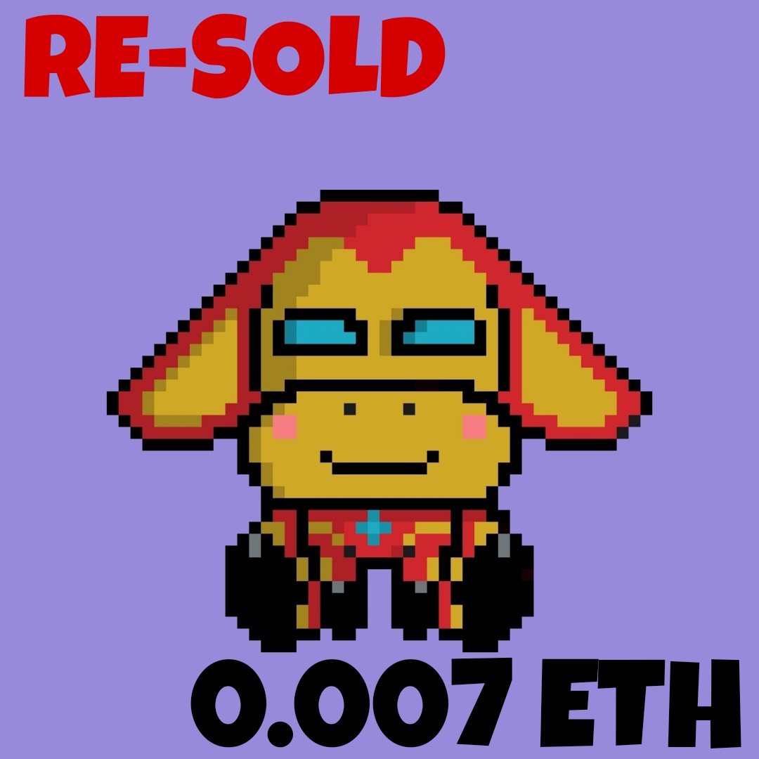 RE-SOLD🥕🥕🥕

 Congrats to the new owner🥳🥳🥳

 #NFT #NFTS #pixelart #NFTartists #nftart #NFTcollection #nftcollector #NFTshilling #NFTCommunity #opensea #openseaart #OpenSeaNFT