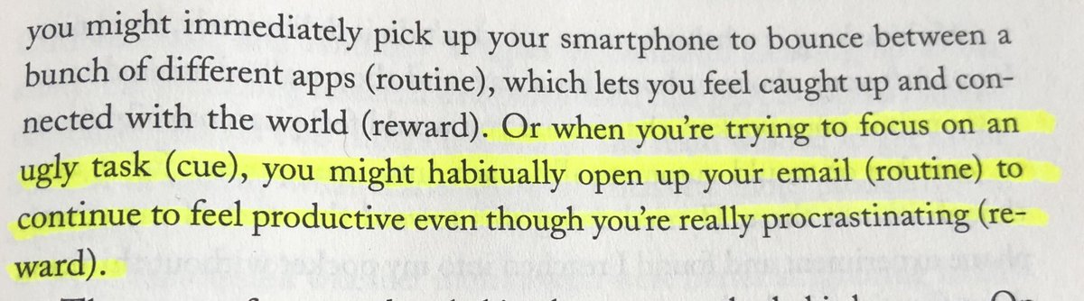 I feel personally attacked by this line in “The Productivity Project”