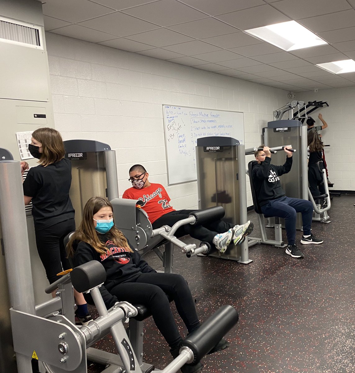 mac_pe's tweet photo. Fitness Club is in full swing!!! #MAChasPRIDE #Proud2BD23 https://t.co/f8bsJEb3GO
