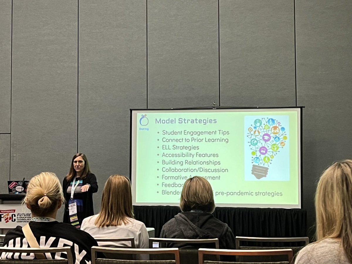 AplinEDU's tweet photo. Great presentation by @emilyhellertech about coaching teachers. #FETC
Reminds me of what our #FabuDIS5 team members have done with our D5 teachers. https://t.co/h3kkDsz1cS