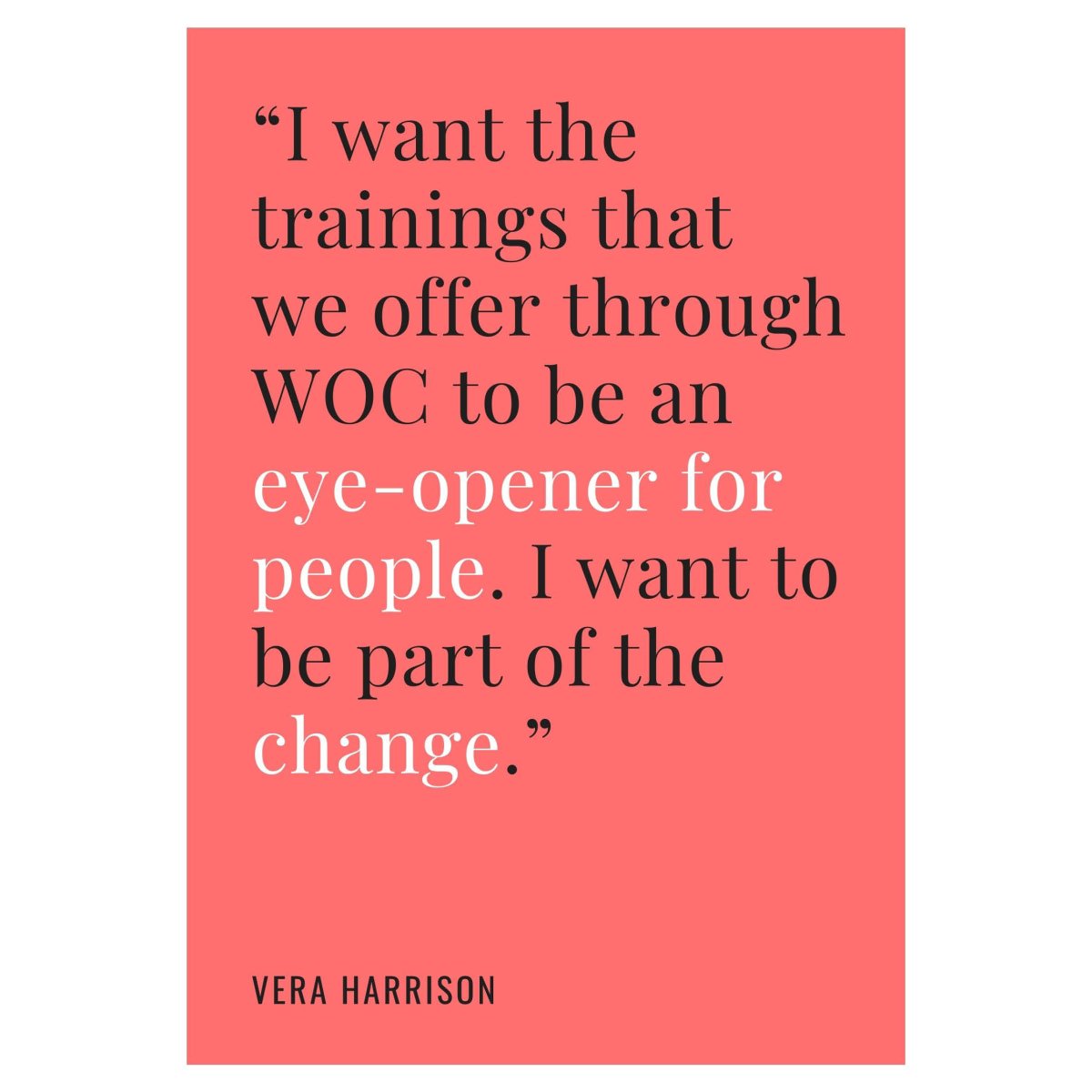 ColorsWomen's tweet photo. Congratulations to Vera Harrison, this month’s featured member! Vera works with the Women of Colors Prevention Team to effect change in the community.

Check out the member spotlight here: https://t.co/FQJa01Shza https://t.co/rJfnej6EmG