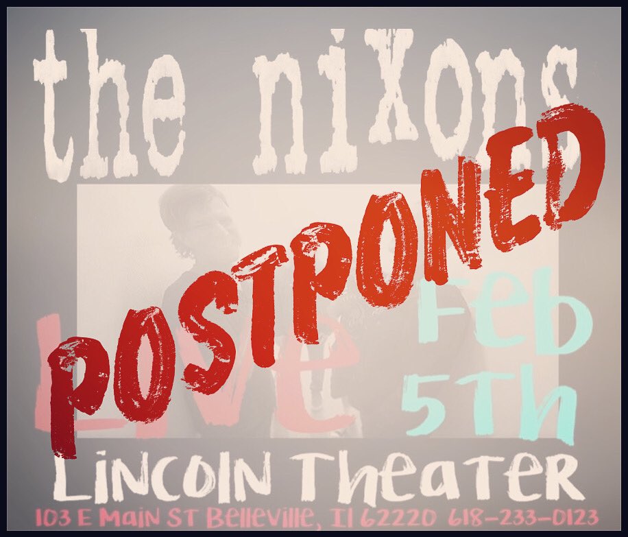 Not the way we had planned to start 2022 however due to ongoing Covid 19 issues, we're going to have to postpone  our upcoming show in Belleville, IL. We're working on securing a new date and more info will be provided soon.