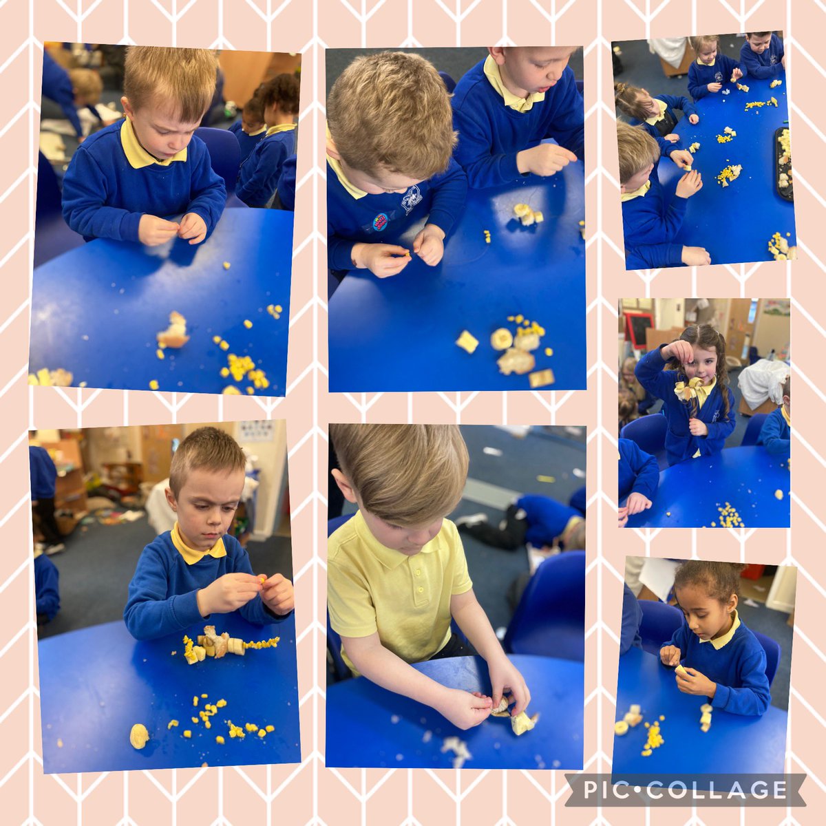 We have been taking part in the #BigSchoolsBirdwatch We made bird kebabs to attract the birds into our grounds. We then went bird spotting, collecting data of all the birds spotted @rhosyfedwen @EcoSchools_TW @BeckyEco_Ed @Natures_Voice #EthicalEvan 🐦 🌲