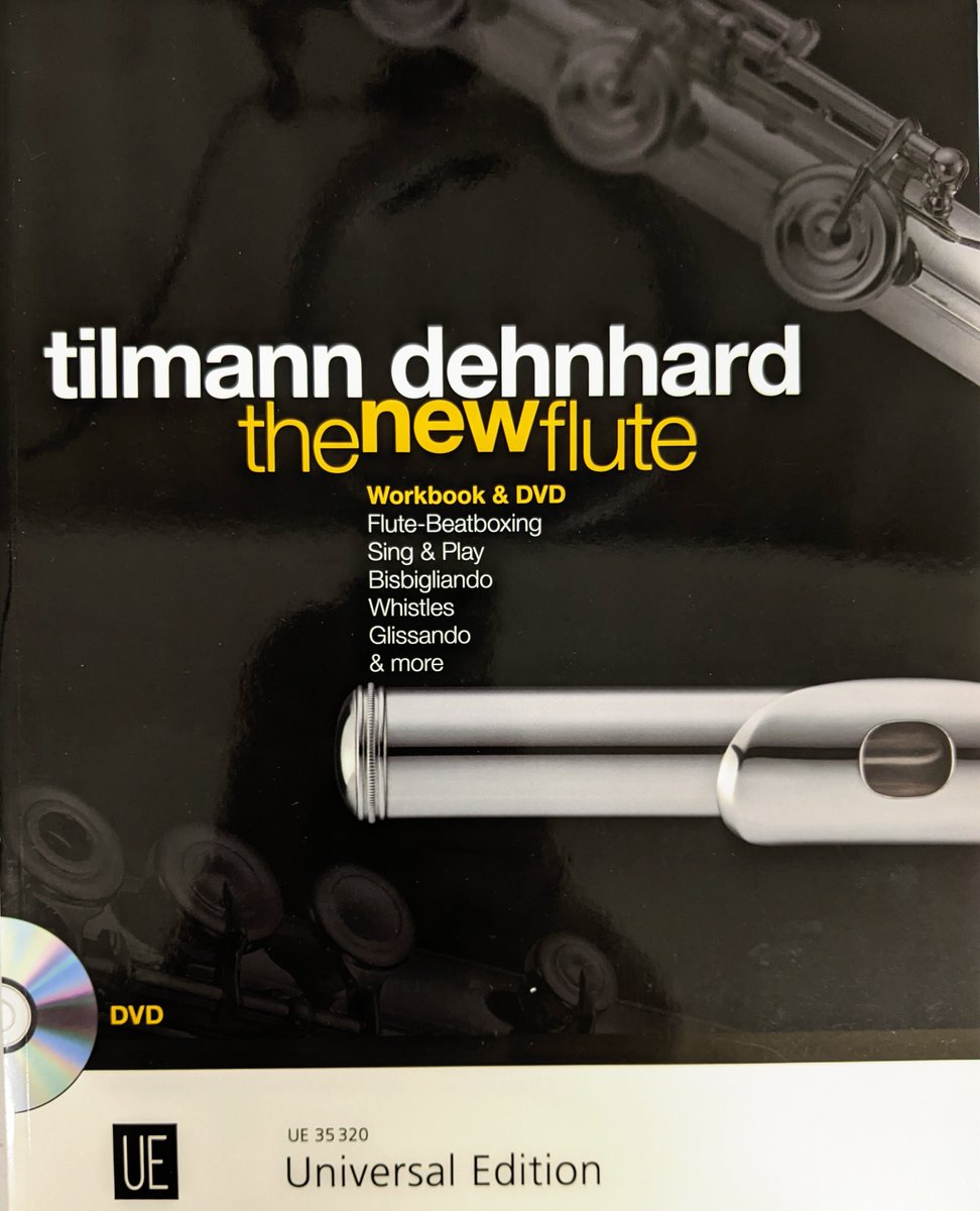 AllFlutesPlus's tweet photo. The New Flute Workbook and DVD will galvanize anyone into action who wants to learn and apply contemporary flute techniques. Covers everything from beatboxing to high speed trills. Purchase here: https://t.co/G4jqvcauyv
#fridayclassics #thenewflute #flutebeatboxing #modernflute https://t.co/PjmGxwbhuh