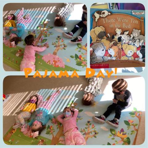PBJC_Synagogue's tweet photo. PBJC Nursery School Pajama Day! 

#pajamaday #nurseryschool #pbjc #nj https://t.co/tNy7J2sKLO