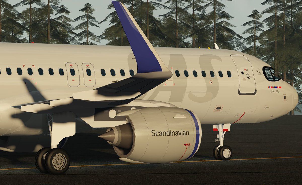 Ollie_Aviation's tweet photo. SAS Scandinavian Airlines SE-ROI Airbus A320-251N
-
Modelling for the base aircraft  as well as the interior, fully complete. A320 Family coming to Alesi soon.  #roblox #robloxdev https://t.co/RDhxFU1GQ7