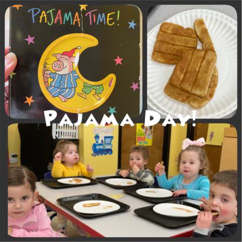 PBJC_Synagogue's tweet photo. PBJC Nursery School Pajama Day! 

#pajamaday #nurseryschool #pbjc #nj https://t.co/tNy7J2sKLO
