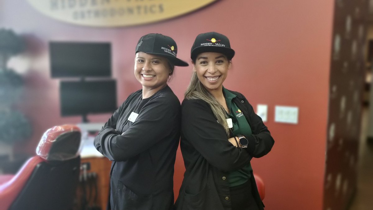 hvortho's tweet photo. Remember to wear a hat 🧢 if you have an upcoming appointment this month to get entered in the dress-up raffle for a $25 gift card to @Tony.Pepperoni.Pizzeria 🍕

#funatwork #hats #HVOgear #happyfunatworkday #funorthodontist #raffle #hvortho #braces #invisalign #smile #drfortney https://t.co/w6HmWlmGRt