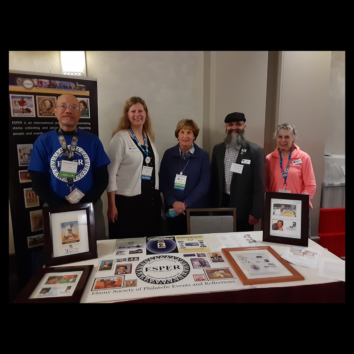 ESPERstamps's tweet photo. So excited #ESPERstamps members are enjoying the @SEStampExpo! We are beyond thankful for the leadership of Tony Thaxton, Jr. in preparing for the meeting. https://t.co/Zhrc93rKcL