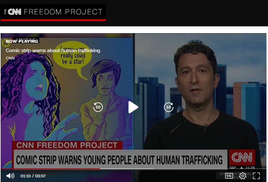 noahproj's tweet photo. Thank goodness for the The @CNNFreedom Project for telling such amazing stories of #Human Trafficking victims and awareness initiatives!

This is a graphic novel aimed at educating teens: 
https://t.co/hQdrbKZQmV https://t.co/ouenwNcY1d