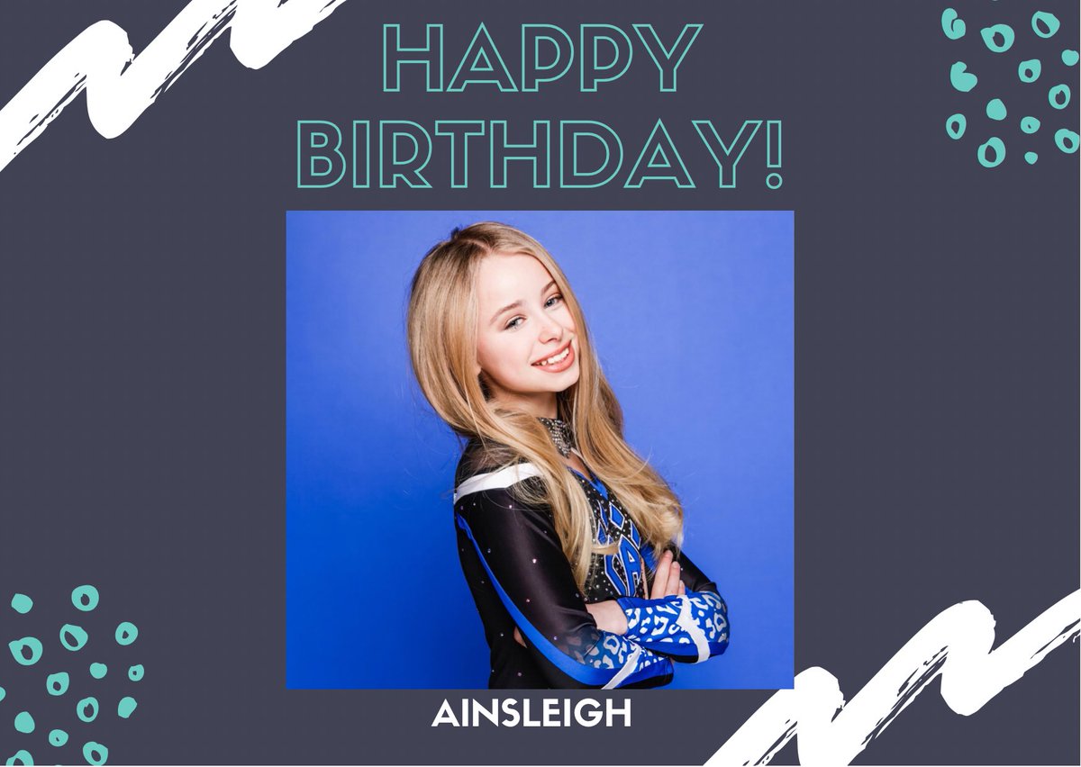 Wishing <a href="/AinsleighCooper/">ainsleigh cooper</a> the very best birthday ever! 💙🎂💎🎂💙
#happybirthday #itsyourbirthday #birthdaygirl #celebrate