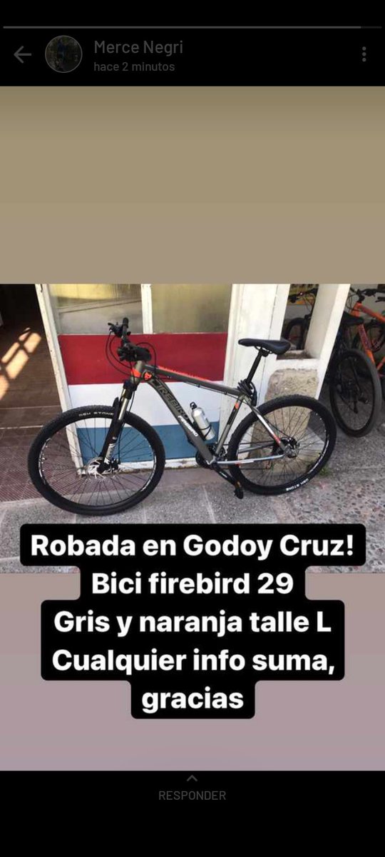 DarioGrando's tweet photo. Me la robaron hoy a la mañana en el vea de San Martín y democracia de Godoy Cruz. Rt porfa https://t.co/SJ8keXGqmE