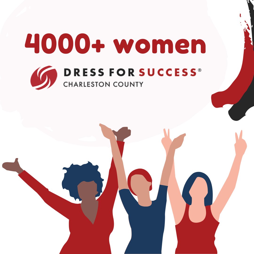 <a href="/DFSCharleston/">Dress for Success Charleston County</a> empowers women to achieve economic independence by providing professional attire, a network of support, and developmental tools to help them thrive in work and in life. We have helped 4000+ women and have big plans for 2022💥 dfscharleston.org #nonprofit #chs