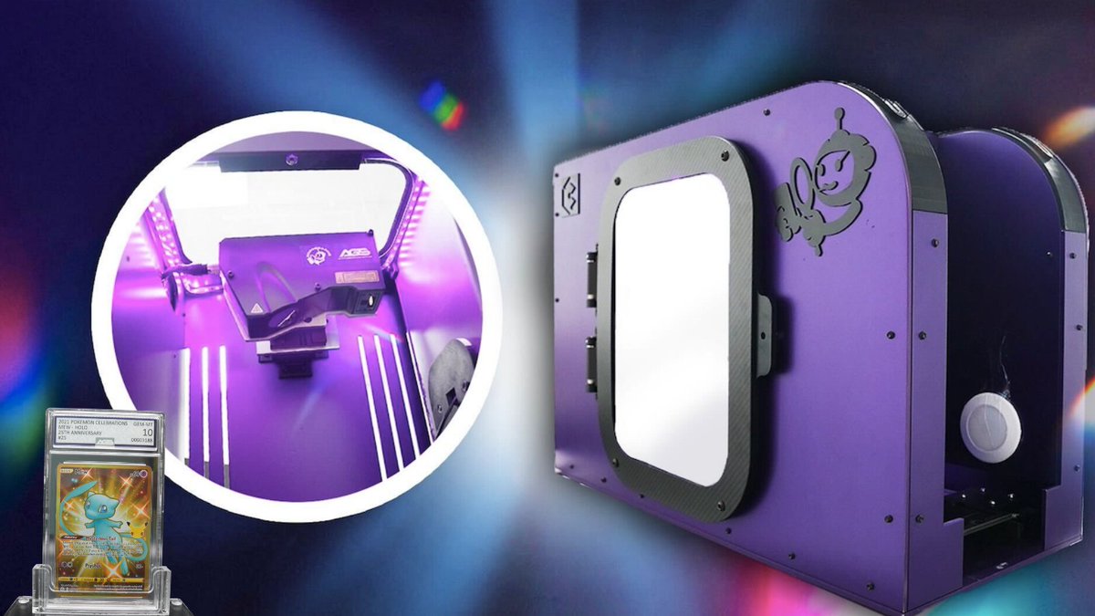 agsgrading's tweet image. The most accurate, transparent and fastest way to grade your cards!
Grade with Artificial intelligence!
#ai #robograding #pokemon #artificialintelligence