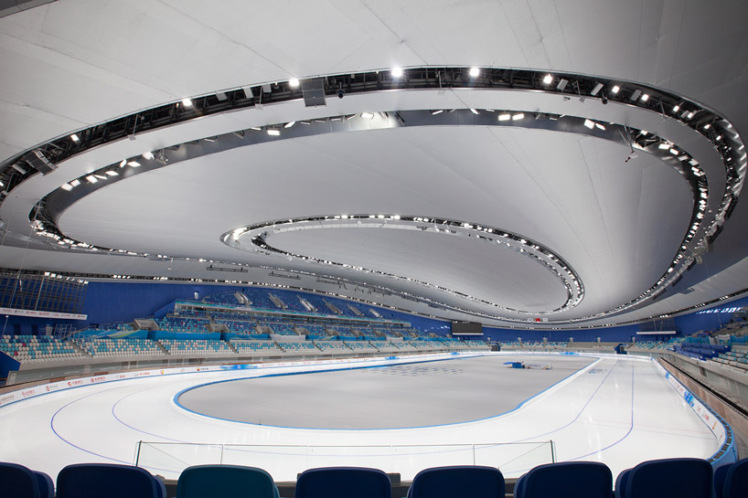 Ледовая арена купить. Национальный конькобежный стадион Пекин. Олимпийский парк Пекин 2022. Национальный конькобежный стадион 2022.