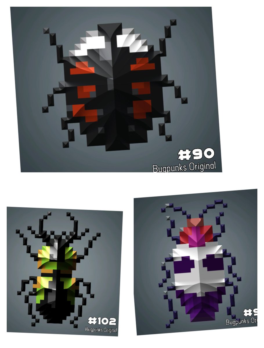 BugPunks_Gate's tweet photo. Bugpunks was one of the first collectible NFT projects on @Gate_Nft . Curious about the BugPunks NFT collections ? πͺ²π
Check it out!π
https://t.co/H6K80bK5cc
#BugPunks #NFT #NFTs #NFTCollection #nftindonesia #NFTIndo https://t.co/kLPMU6pQpp