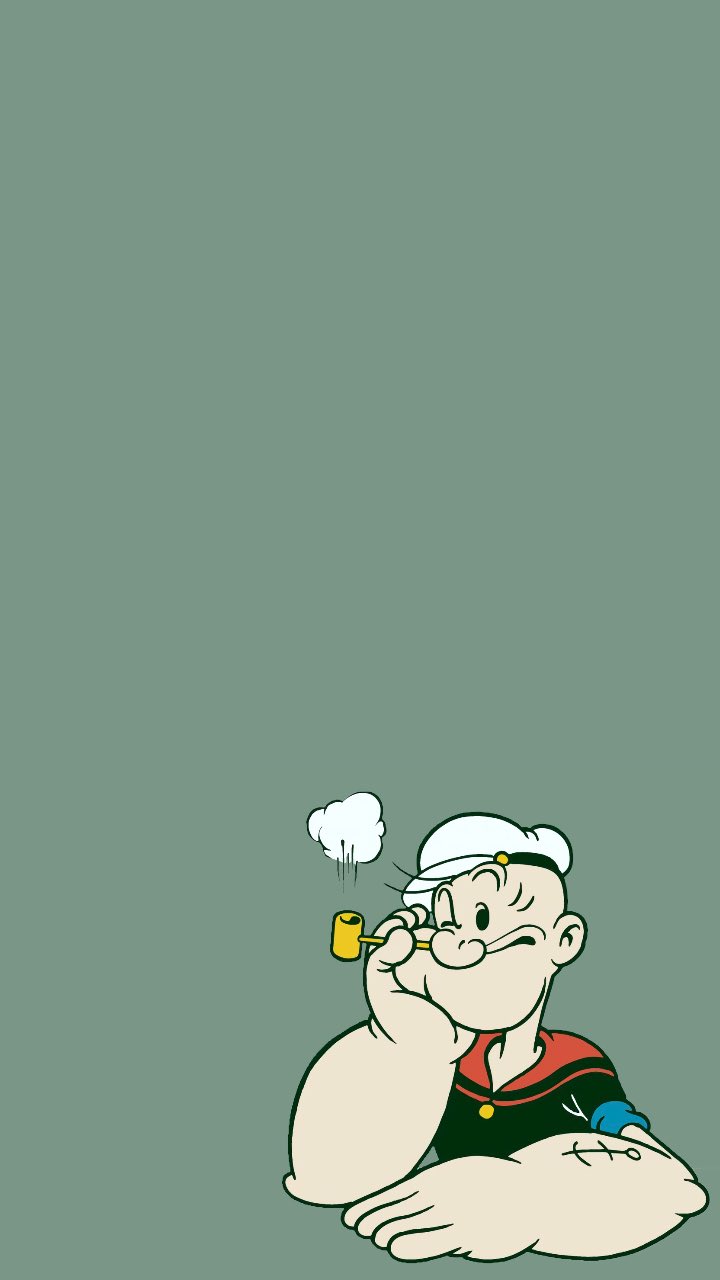 サブの私用垢 ポパイ Popeye のiphone7 8用のスマホ壁紙つくった シンプルですき T Co Ivto0vd4p8 Twitter