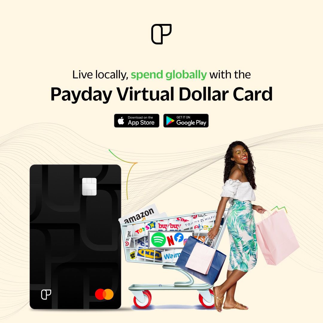 theonlyebuka's tweet photo. If you’re looking for a virtual dollar card to run international transactions then #PaydayCardWorks perfectly for that https://t.co/iXiFetufM5